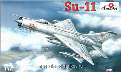 Сборная модель из пластика Сухой Су-11 Советский перехватчик Amodel (1/72)