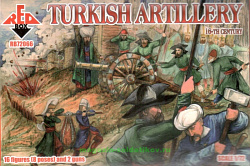 Солдатики из пластика Турецкая артиллерия 16 век, (1/72) Red Box