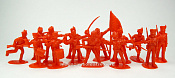 Солдатики из пластика British Infantry 12 figures in 8 poses (red) 1:32, Timpo - фото