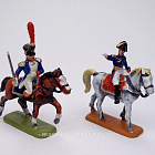 Французские конные генералы, 1:72, Мастерская братьев Клещенко