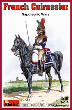 Сборная модель из пластика Французский кирасир, войны Наполеона MiniArt (1/16) - фото
