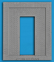 Сборная модель из пластика Сегменты промышленного здания MiniArt (1/35) - фото