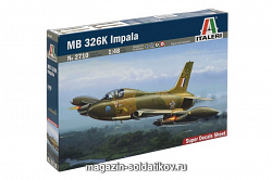 Сборная модель из пластика ИТ Самолет MB.326 IMPALA (1/48) Italeri