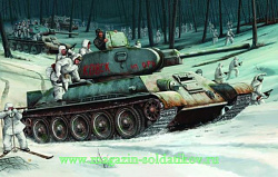 Сборная модель из пластика Танк Т - 34/76 мод. 1942 г. 1:16 Трумпетер