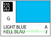 Краска художественная 10 мл. светло-голубая, глянцевая, Mr. Hobby. Краски, химия, инструменты - фото