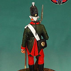 Сборная миниатюра из металла Гренадер Санкт-Петербургского легиона 1770 г, 1:30, Оловянный парад