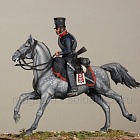 Сборная фигура из смолы SM 5436 Прусский гусар. 1808-1815, 54 мм, SOGA miniatures