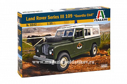 Сборная модель из пластика ИТ Автомобиль LAND ROVER Серия III 109 «Гражданская охрана» (1/35) Italeri