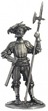 Миниатюра из металла 009. Капитан ландскнехтов, 1520 г. EK Castings - фото
