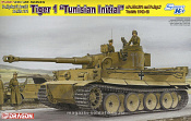 Сборная модель из пластика Д ТАНК TIGER I «TUNISIA INITIAL TIGER» (1/35) Dragon - фото
