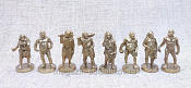 Фигурки из бронзы Первобытные люди (8 шт) 35 мм, Unica - фото