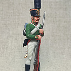 Русский гвардеец 1805, 54 мм в росписи (314-049) (314-049)