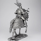 Миниатюра из олова Конный рыцарь, 54 мм Новый век