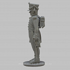 Сборная миниатюра из смолы Обер-офицер мушкетёрского полка, Россия 1808-1812 гг, 28 мм, Аванпост