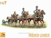 Солдатики из пластика French Limber (1:72), Hat - фото