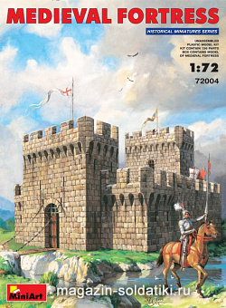 Сборная модель из пластика Средневековая крепость MiniArt (1:72)