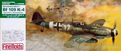 Сборная модель из пластика Самолет Bf109 K-4 Operation «Bodenplatte» 1:72, FineMolds