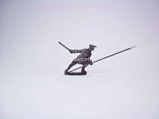 Солдатики из металла Шведский пикинер, пика к ноге (шпага отведена назад ) Магазин Солдатики (Prince August) - фото