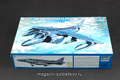 Сборная модель из пластика Самолет AV - 8B «Харриер» II плюс 1:32 Трумпетер - фото