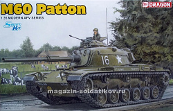 Сборная модель из пластика Д ТАНК M60 PATTON (1/35) Dragon