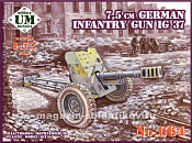 Сборная модель из пластика Немецкая пехотная пушка 7.5 см IG37 UM technics (1/72) - фото