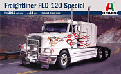 Сборная модель из пластика ИТ Грузовик Freightliner FLD 120 (1/24) Italeri - фото