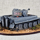 Масштабная модель в сборе и окраске Модель Танк Tiger, 1:72, Магазин Солдатики