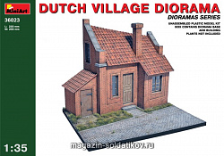 Сборная модель из пластика Голландская сельская диорама MiniArt (1/35)
