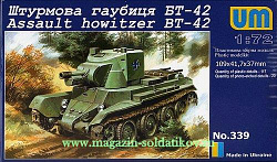 Сборная модель из пластика Финский танк БТ-42 UM (1/72)