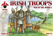 Война Роз. Набор 5. Ирландские войска (1/72) Red Box - фото