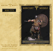 Сборная фигура из смолы «Northerner» (viking warrior), 75 мм, Mercury Models - фото