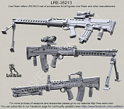 Аксессуары из смолы Английский легкий пулемет L86A1, 1:35, Live Resin - фото