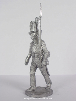 Миниатюра из олова Гренадер 45-го пехотного полка Цвайфеля. Пруссия, 1806 г. EK Castings