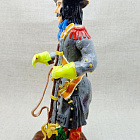 Французский мушкетер, цветная полимерная глина
