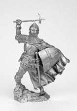 Миниатюра из олова Тевтонский рыцарь, начало XV века, 54 мм, Солдатики Публия - фото