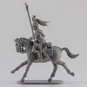 Сборная миниатюра из смолы Орлоносец - драгун, 28 мм, Аванпост - фото