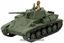 Сборная модель из пластика T-70 (15мм) Flames of War