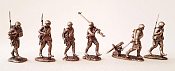 Фигурки из бронзы Они сражались за Родину, набор из 6 фигур, Магазин Солдатики - фото