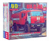 Сборная модель из пластика Сборная модель Пожарная автоцистерна АЦ-3-40 1:43, Start Scale Models - фото