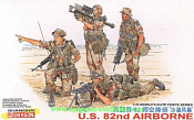 Сборные фигуры из пластика Д Солдаты U.S.82nd Airborne (1/35) Dragon - фото