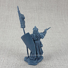 Солдатики из мягкого резиноподобного пластика Рыцарь - крестоносец (Runecraft) серый 1:32, Солдатики Публия
