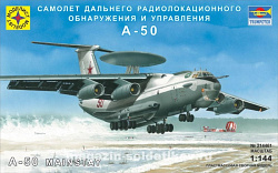Сборная модель из пластика 214461 Самолет дальнего радиолокационного обнаружения и управления А-50, (1/144), Моделист