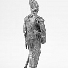 Миниатюра из олова 409 РТ Рядовой карабинерного полка, 1812 г, 54 мм, Ратник