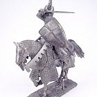 Миниатюра из олова Рыцарь Тевтонского ордена, XIII в. 54 мм, Солдатики Публия