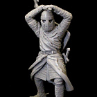 Сборная миниатюра из смолы European knight 12 th, 54 mm Medieval Forge Miniatures