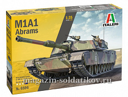 Сборная модель из пластика M1A1 ABRAMS (1/35) Italeri