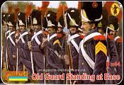 Солдатики из пластика Old Guard Standing at Ease (1/72) Strelets - фото
