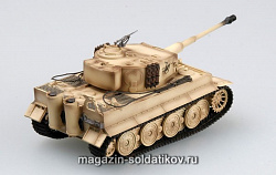 Масштабная модель в сборе и окраске Танк Tiger I поздний, sPzAbt.505, Россия, 1944г. (1:72) Easy Model