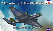 Сборная модель из пластика E.E.Canberra B. Mk-20/Mk-62 бомбардировщик Amodel (1/144) - фото