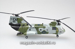 Масштабная модель в сборе и окраске Вертолёт CH-46F 154851HMM-261 (1:72) Easy Model